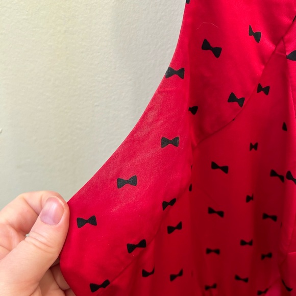 Torrid Bow Print Dress - Picture 9 of 9